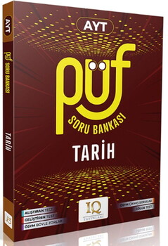 IQ Yayınları AYT Tarih Püf Soru Bankası