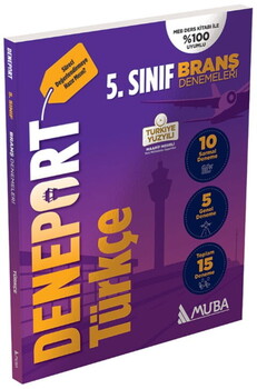  Muba Yayınları 5. Sınıf Deneport Türkçe Branş Denemesi