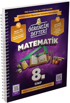 Murat Yayınları 8. Sınıf Matematik Öğrencim Defteri
