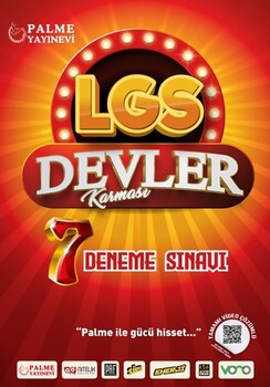  Palme Yayınları 8. Sınıf LGS Devler Karması 7 Deneme