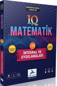  Paraf Yayınları IQ Matematik 2. Seri İntegral ve Uygulamaları Soru Kütüphanesi