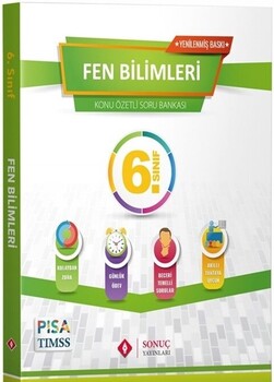  Sonuç Yayınları 6. Sınıf Fen Bilimleri Kazanım Merkezli Soru Kitapçığı Seti Yenilenmiş Baskı