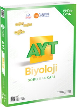  ÜçDörtBeş Yayınları AYT Biyoloji Soru Bankası