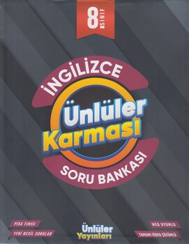  Ünlüler Yayınları 8. Sınıf İngilizce Soru Bankası