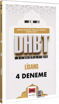 Yargı Yayınları DHBT 1 DHBT 2 Lisans 4 Deneme Sınavı