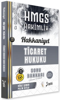  Yetki Yayınları 2026 HMGS Ticaret Hukuku Hakkaniyet Soru Bankası