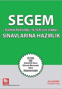  Akademi Eğitim SEGEM Çözümlü Soru Bankası