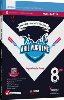  Akıl Yürütme Yayınları 8. Sınıf Kareköklü İfadeler ve Veri Analizi 3. Fasikül