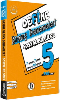 Fi Yayınları 5. Sınıf Define Sosyal Bilgiler Branş Denemeleri