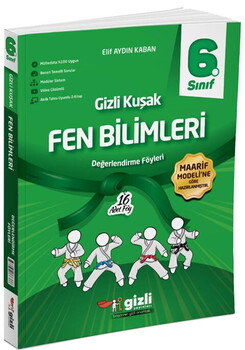  Gizli Yayınları 6. Sınıf Fen Bilimleri Gizli Kuşak Değerlendirme Föyleri