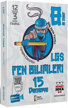  İsem Yayınları 8. Sınıf LGS Fen Bilimleri 15 Deneme
