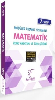  Karekök Yayınları 7. Sınıf Matematik MPS Konu Anlatımı ve Soru Çözümü