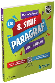 Muba Yayınları 8. Sınıf Paragraf Soru Bankası