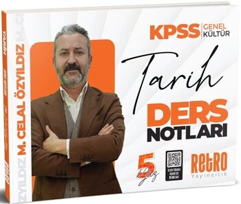  Retro Yayıncılık KPSS Genel Kültür Tarih Ders Notu