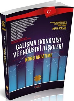  Savaş Yayınları Çalışma Ekonomisi ve Endüstri İlişkileri Konu Anlatım Kitabı