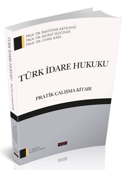  Savaş Yayınları Türk İdare Hukuku Pratik Çalışma Kitabı
