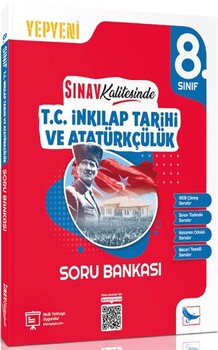  Sınav Yayınları 8. Sınıf T.C. İnkılap Tarihi ve Atatürkçülük Sınav Kalitesinde Soru Bankası