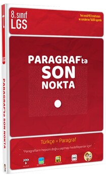  Tonguç Akademi Paragrafta Son Nokta