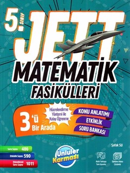  Ünlüler Karması 5. Sınıf Matematik JETT Fasikülleri