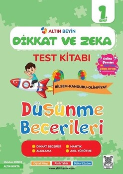  Altın Nokta Yayınları 1. Sınıf Altın Beyin Dikkat Ve Zeka Kitabı