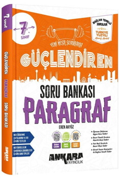 Ankara Yayıncılık 7. Sınıf Paragraf Güçlendiren Soru Bankası