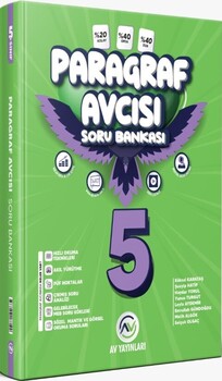  Av Yayınları 5. Sınıf Paragraf Soru Avcısı Soru Bankası