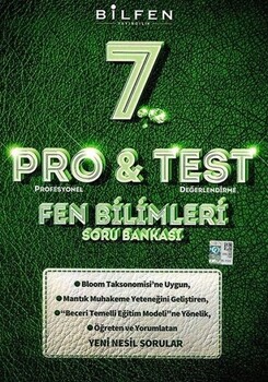  Bilfen Yayıncılık 7. Sınıf Fen Bilimleri ProTest Soru Bankası