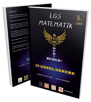  Bumu Yayınları 8. Sınıf LGS Matematik 15 Genel Deneme