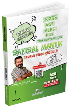  Dizgi Kitap KPSS MEB AGS ALES DGS Sayısal Mantık Çıkmış Sorular Son 11 Yıl