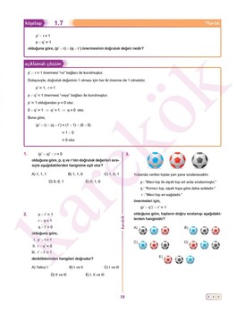  Karekök Yayınları TYT DGS KPSS ALES Matematik Sıfır Mantık Kümeler Fonksiyonlar