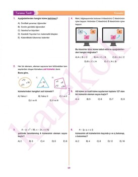  Karekök Yayınları TYT DGS KPSS ALES Matematik Sıfır Mantık Kümeler Fonksiyonlar