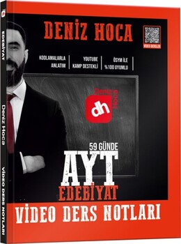 KR Akademi Deniz Hoca AYT 59 Günde Edebiyat Video Ders Notları