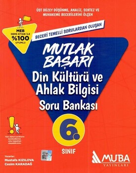  Muba Yayınları 6. Sınıf Mutlak Başarı Din Kültürü Ve Ahlak Bilgisi Soru Bankası