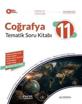 Palme Yayınları 11. Sınıf Coğrafya Joker Tematik Soru Kitabı