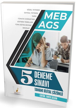  Pelikan Yayınları MEB AGS Hazırlık 5 Deneme Sınavı Tamamı Dijital Çözümlü