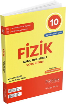 ProFizik Yayınları 10. Sınıf Fizik Konu Anlatımlı Soru Kitabı