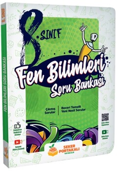  Şeker Portakalı Yayınları 8. Sınıf Fen Bilimleri Soru Bankası