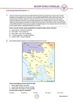  Sınav Yayınları 11. Sınıf Tarih Soru Bankası