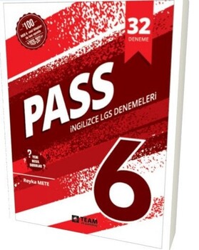  Team Elt Publishing 6. Sınıf Pass LGS İngilizce 32 Deneme Sınavı
