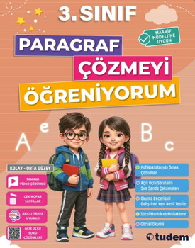 Tudem Yayınları 3. Sınıf Paragraf Çözmeyi Öğreniyorum