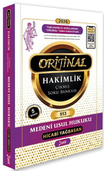 Yetki Yayınları 2026 Orijinal Medeni Usul Hukuku Hakimlik Çıkmış Soru Bankası