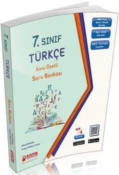  Zafer Yayınları 7. Sınıf Türkçe Soru Bankası