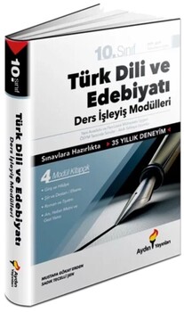  2024 Aydın Yayınları 10. Sınıf Aydın Türk Dili ve Edebiyatı Ders İşleyiş Modülleri