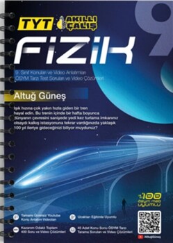  Altuğ Güneş TYT Fizik 1. Kitap - 9. Sınıf Konuları ve Video Anlatımları