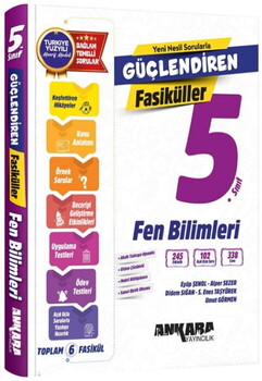 Ankara Yayıncılık 5. Sınıf Fen Bilimleri Güçlendiren Fasiküller Seti