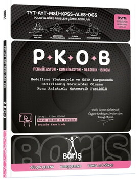 Barış Yayınları Permütasyon Kombinasyon Olasılık Binom Matematik Fasikülleri