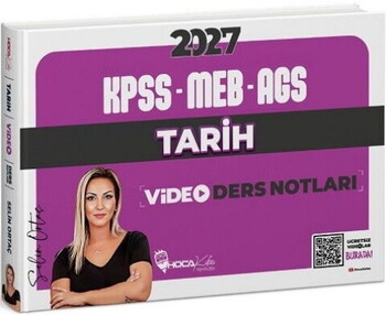 Hoca Kafası 2027 KPSS MEB AGS Tarih Video Ders Notları