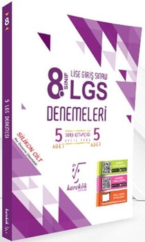  Karekök Yayınları 8. Sınıf LGS 5 Deneme