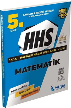 Muba Yayınları 5. Sınıf Matematik HHS Haftalık Hasat Soruları