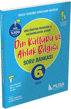  Muba Yayınları 6. Sınıf Din Kültürü ve Ahlak Bilgisi Soru Bankası